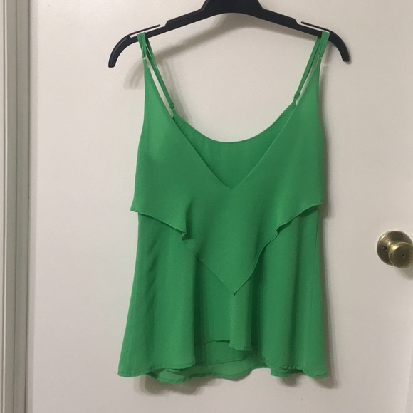 Slinky green camisole - Picture 2 of 4